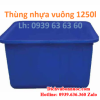 THÙNG NHỰA CHỮ NHẬT 1250L