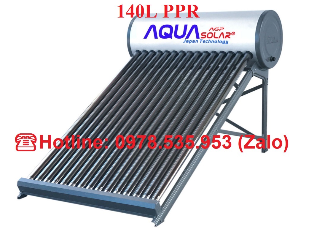 Máy nước nóng năng lượng mặt trời aquasolar 140l ppr