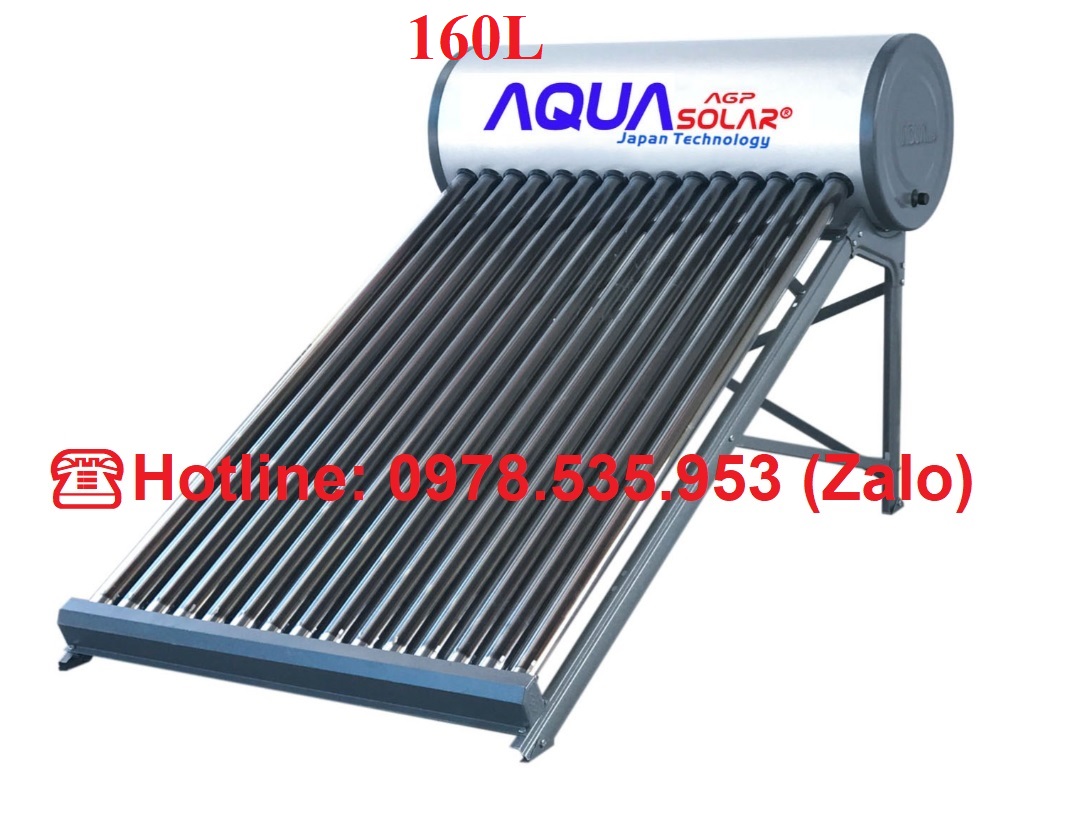máy nước nóng năng lượng mặt trời aquasolar 160l