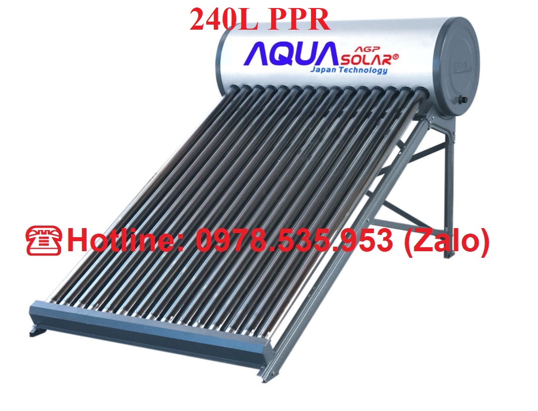 máy nước nóng năng lượng mặt trời aquasolar 240l