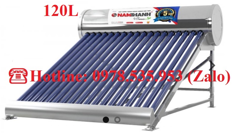 Máy nước nóng năng lượng mặt trời Nam Thành Eco 120L