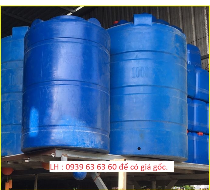 bồn 1000l đứng nhựa cũ giá rẻ