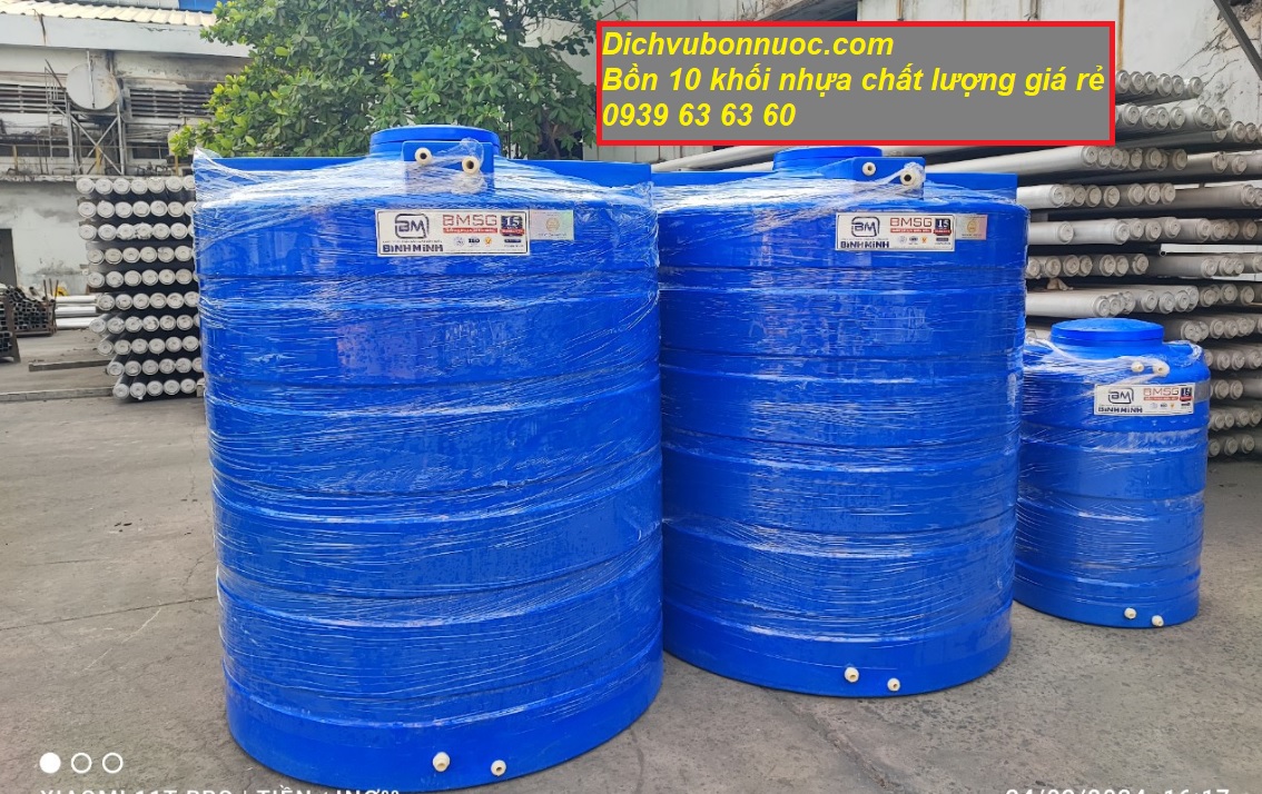 bồn nhựa 10000l bình minh