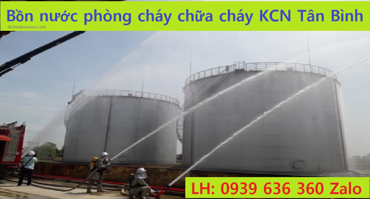 bồn nước phòng cháy chữa cháy KCN Tân Bình