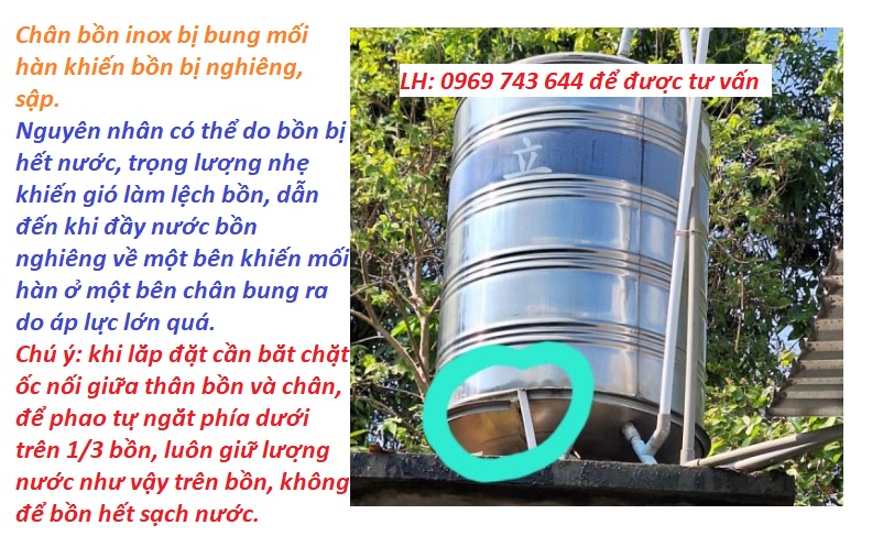 hàn bồn nước inox tại nhà mang lại nhiều lợi ích cho người sử dụng