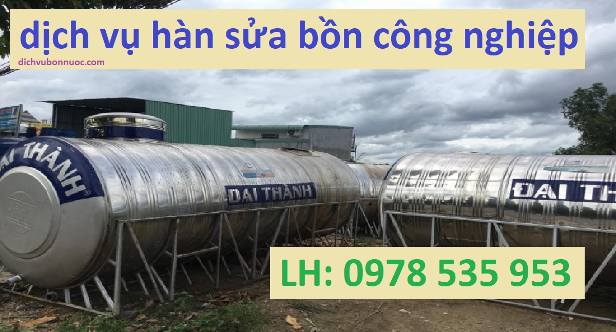 hàn sửa bồn nước KCN Tân Bình
