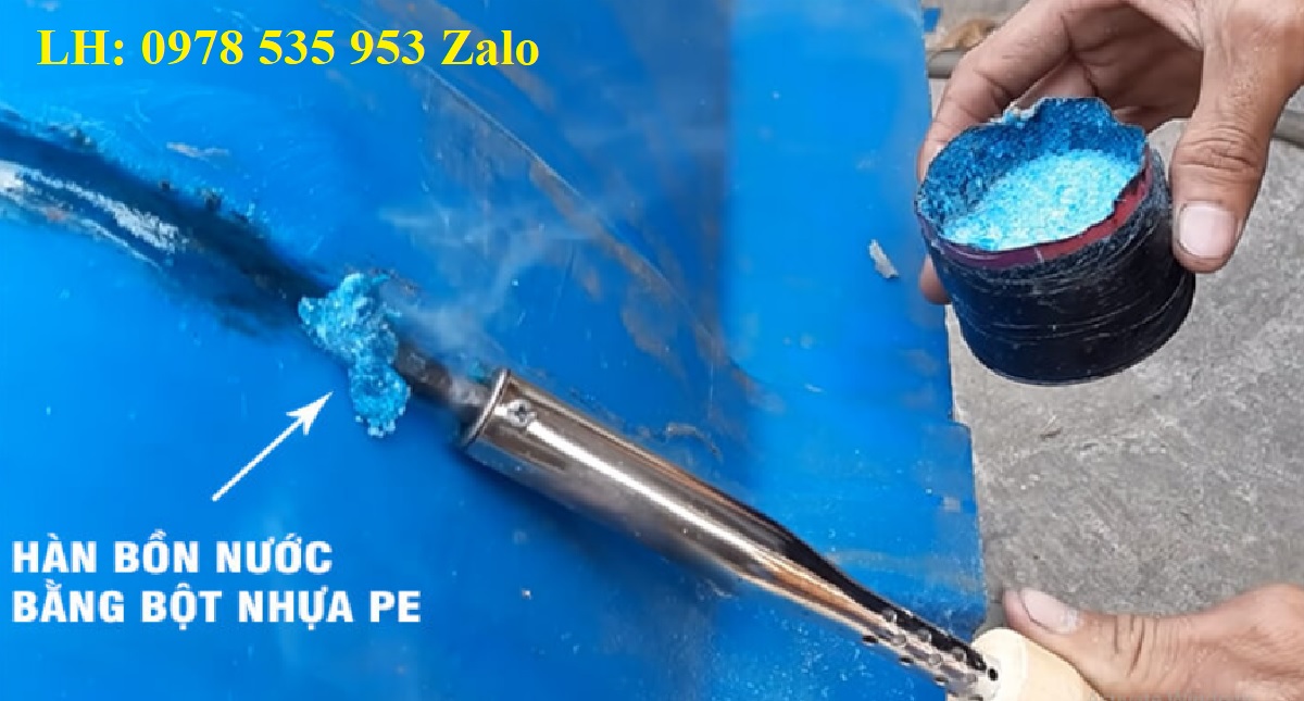 Cách xử lý bồn nước nhựa bị rò rỉ chảy nước