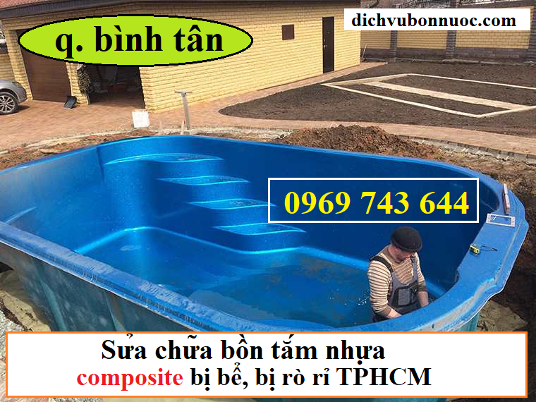 vá lại bồn tắm nhựa composit gia đình quận bình tân