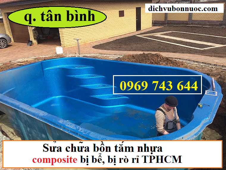 thợ hàn hồ bơi nhựa tại nhà quận tân bình