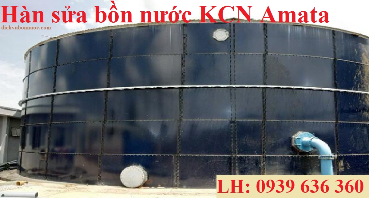 Hàn sửa bồn nước KCN Amata