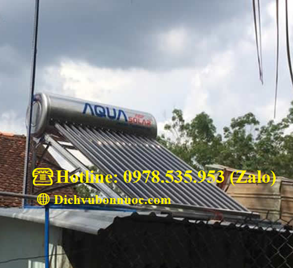 máy nước nóng năng lượng mặt trời aquasolar 140l