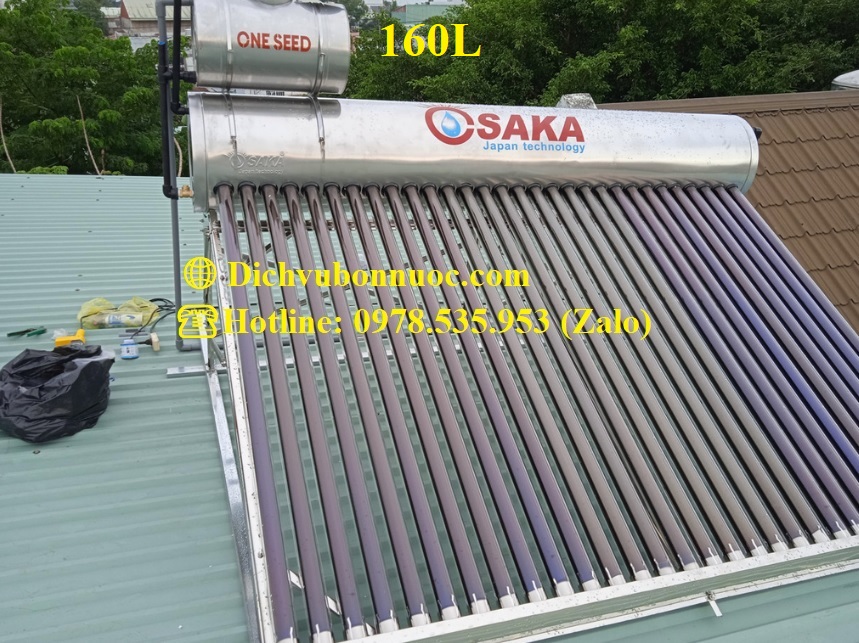 Máy nước nóng năng lượng mặt trời Osaka