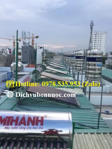 Nguyên lí hoạt động Máy nước nóng năng lượng mặt trời Nam Thành Eco