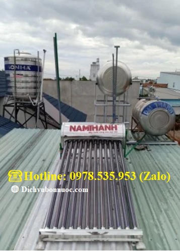 Máy nước nóng năng lượng mặt trời Nam Thành Eco 140L 