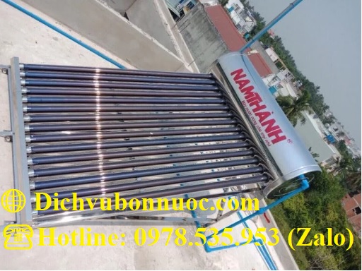 Máy nước nóng năng lượng mặt trời Nam Thành Gold 240L