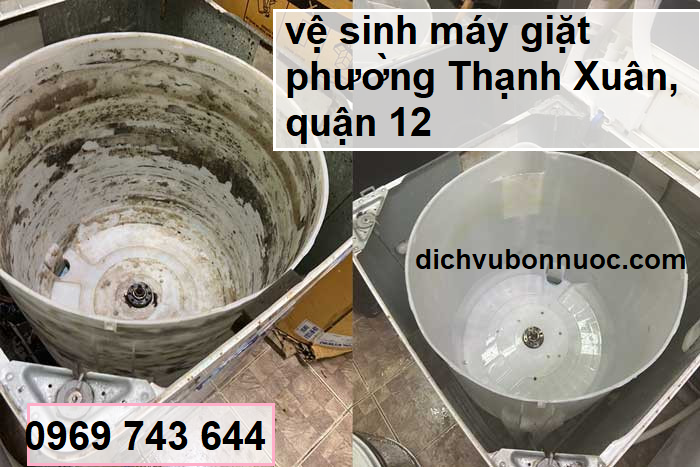 vệ sinh máy giặt phường thạnh xuân quận 12