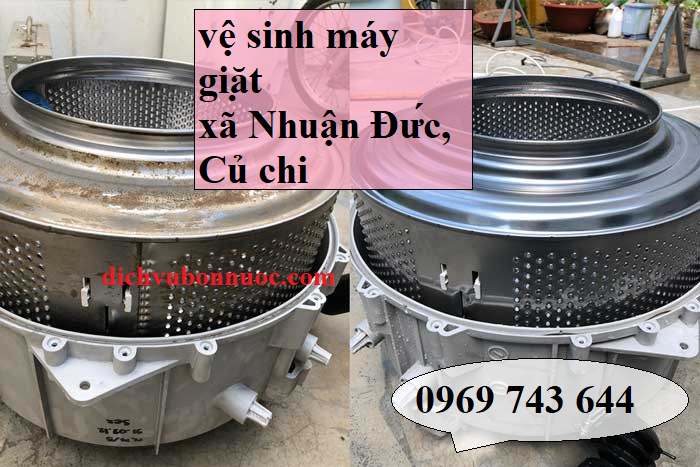 vệ sinh máy giặt xã nhuận đức