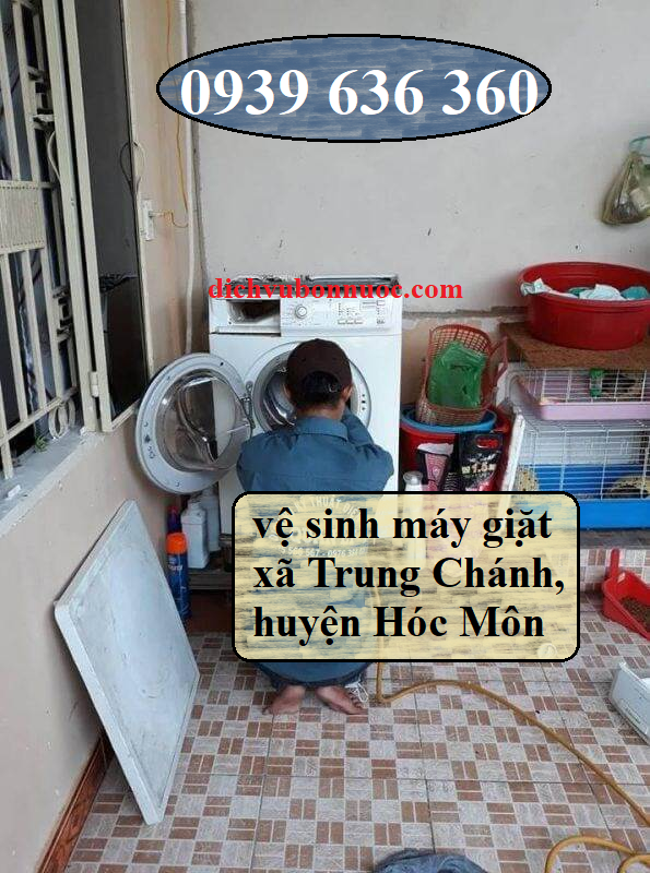 vệ sinh máy giặt xã trung chánh huyện hóc môn