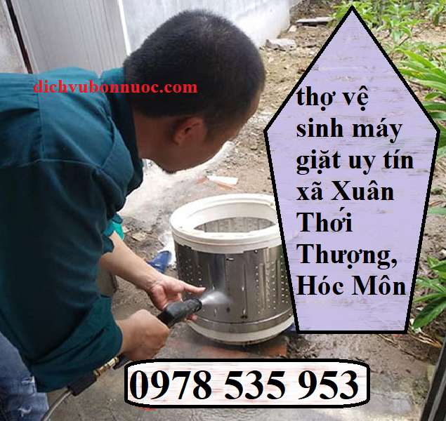 vệ sinh máy giặt xã xuân thới thượng hóc môn